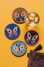 Load image into Gallery viewer, Aurora Beaded Coasters - Assorted
