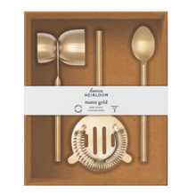 Load image into Gallery viewer, Matte Gold Bar Tools - Set of 3
