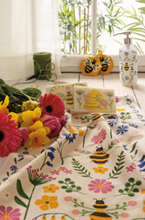 Load image into Gallery viewer, Bee Garden Dishtowel
