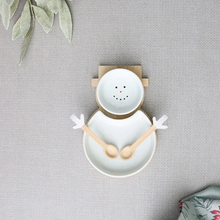 Load image into Gallery viewer, White Snowman Serving Set - 5PC
