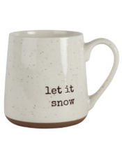 Load image into Gallery viewer, Winter Phrase Speckled Mug - Assorted
