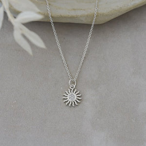 Sunrise Necklace - Silver