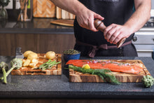 Load image into Gallery viewer, TEAKHAUS Heavy-Duty Herringbone 16" x 12" Cutting Board
