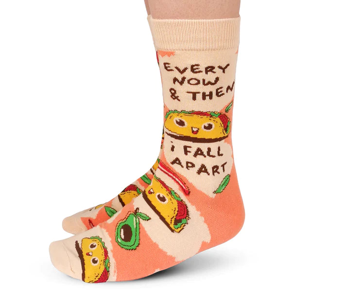 Tumbling Tacos Socks - For Her