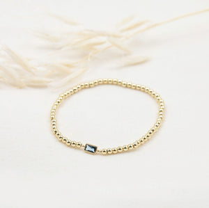 Twinkle Bracelet - Gold/Sky Blue