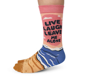 Live, Laugh, Leave Socks - For Her