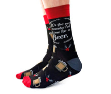 Load image into Gallery viewer, It&#39;s A Wonderful Beer Socks - For Him
