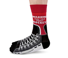 Load image into Gallery viewer, Hockey Talks Socks - For Him
