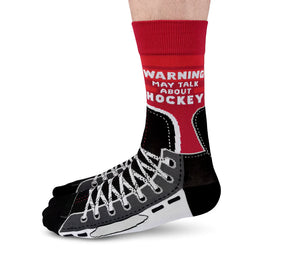Hockey Talks Socks - For Him