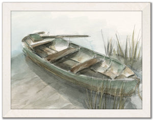 Abandoned Row Boat II Framed Print