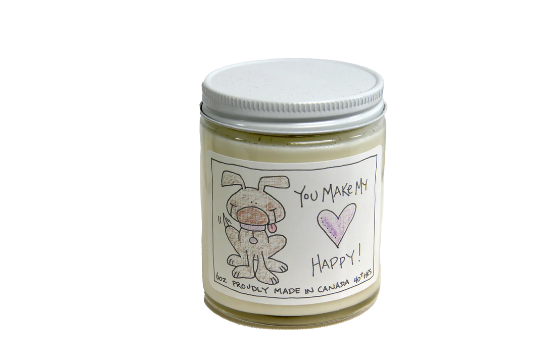 You Make My Heart Happy - DOG Soy Candle