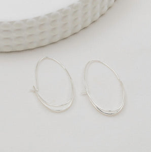 Zara Hoops - Silver