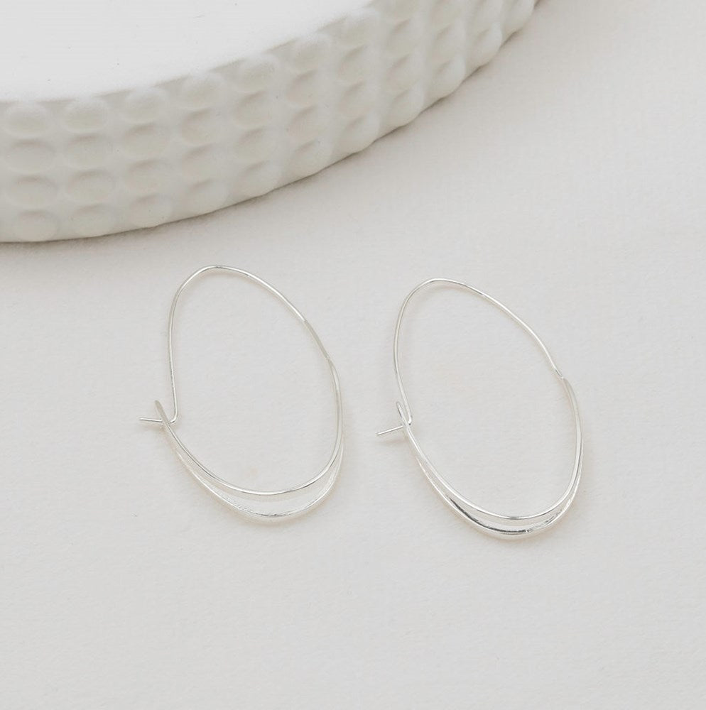 Zara Hoops - Silver