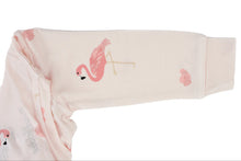 Load image into Gallery viewer, Pretty in Pink Organic Cotton Footed Sleeper
