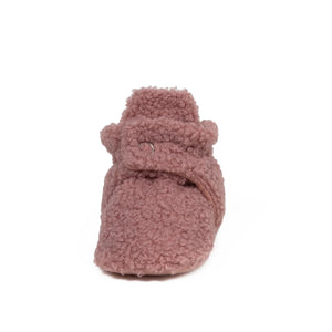 Snap Bootie - Sherpa Pink