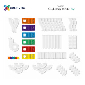 Rainbow Ball Run 92pc. Pack