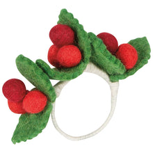 Load image into Gallery viewer, Merry Berry Christmas Felt Napkin Ring
