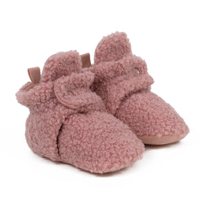 Snap Bootie - Sherpa Pink