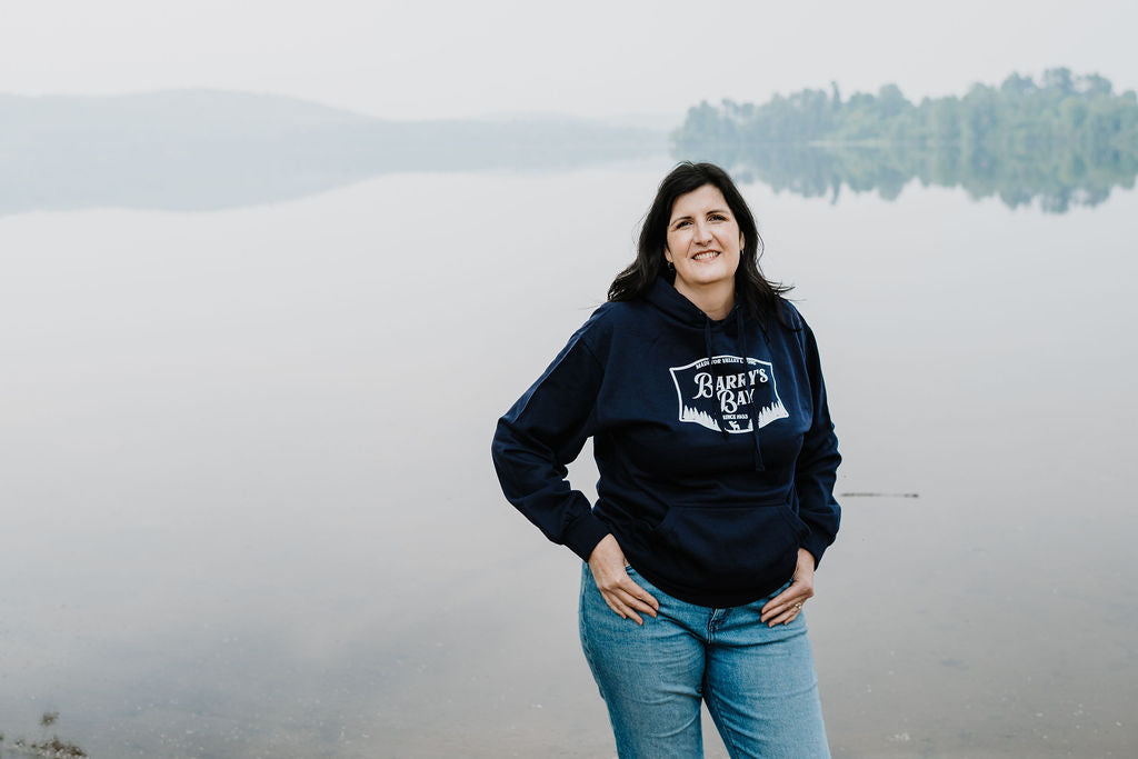 Navy - Barry's Bay Essential Hoodie