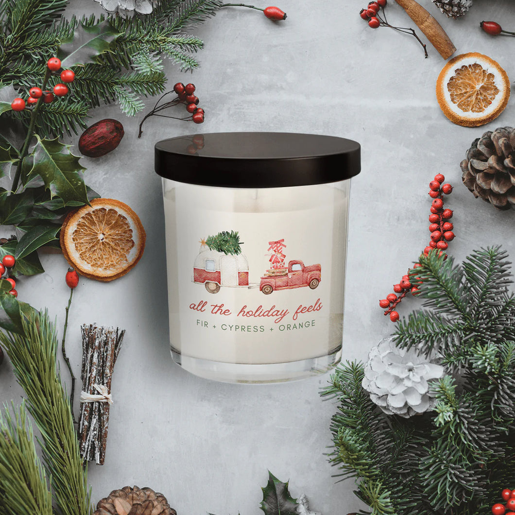 All The Holiday Feels Soy Candle - 12oz