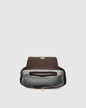 Load image into Gallery viewer, Arden Suede Shoulder Bag- Chocolate
