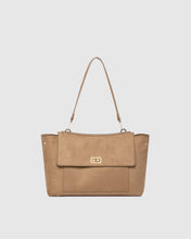 Load image into Gallery viewer, Arden Suede Shoulder Bag- Honey
