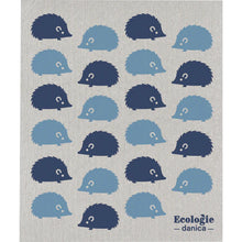 Load image into Gallery viewer, Happy Hedgehog Swedish Dishscloth
