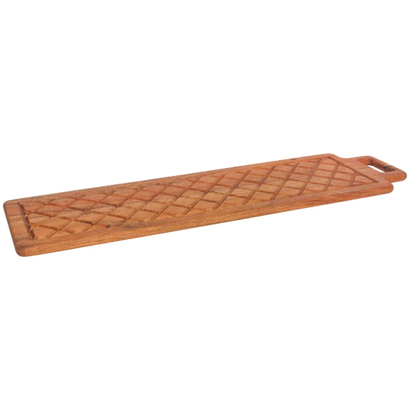 Etch Acacia Wood Serving Board