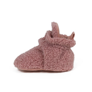 Snap Bootie - Sherpa Pink