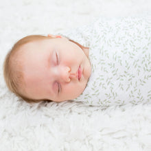 Load image into Gallery viewer, Greenery Cotton Muslin Swaddle Blanket

