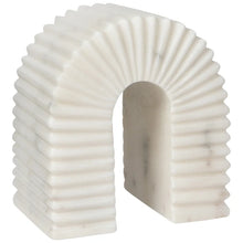 Load image into Gallery viewer, Arch Marble Bookend
