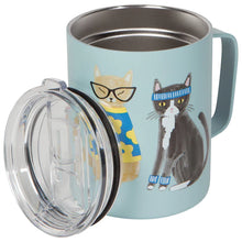 Load image into Gallery viewer, Feline Fine Meander Mug
