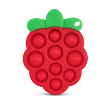 Load image into Gallery viewer, RaZberry Pop Silicone Teether
