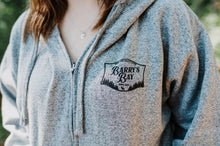 Load image into Gallery viewer, Salt &amp; Pepper - Barry&#39;s Bay Patch Full Zip Hoodie
