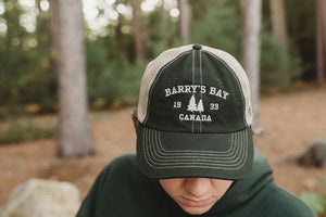 Forest Barry's Bay Vintage Snap Back Hat