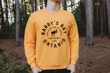 Load image into Gallery viewer, Mustard Barry&#39;s Bay Moose Crew Neck - FINAL SALE
