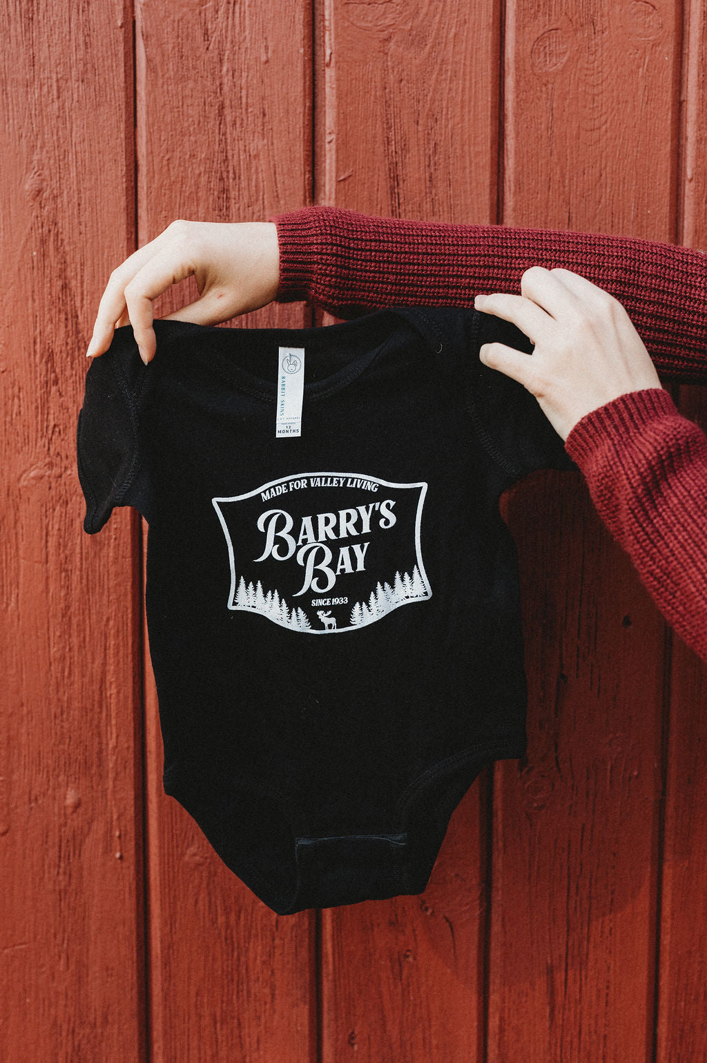 Barry's Bay Patch Onesie - Black