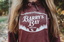 Load image into Gallery viewer, Burgundy - Barry&#39;s Bay Lightweight Hoodie
