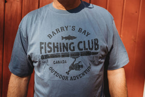 Indigo - Barry's Bay Fishing Adult Tee