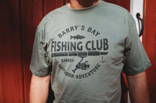 Load image into Gallery viewer, Sage Green - Barry&#39;s Bay Fishing Adult Tee
