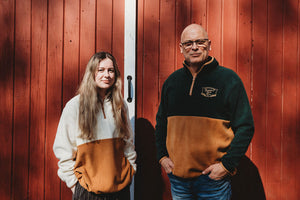 Forest Two-Tone Barry's Bay Quarter Zip Fleece