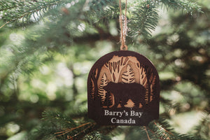 Barry's Bay Bear Ornament