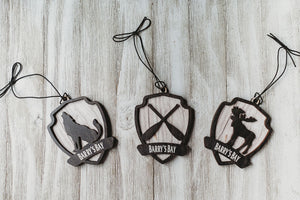 Barry's Bay Crest Ornament - Wolf