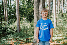 Load image into Gallery viewer, Royal Blue - Barry&#39;s Bay Patch Youth Tee
