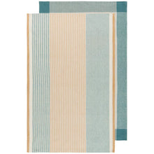 Load image into Gallery viewer, Lagoon Array Stripe Dishtowel - Set of 2
