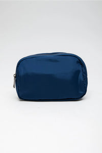 Navy Water-Resistent Belt Bag