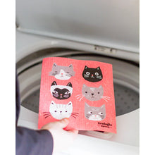 Load image into Gallery viewer, Cats Meow Swedish Dish Cloth
