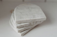 Load image into Gallery viewer, White Arch Marble Coasters - Set of 4
