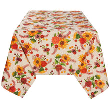 Load image into Gallery viewer, Sunflower Splendor Printed Tablecloth - 60x90
