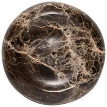 Load image into Gallery viewer, Emperador Marble Round Incense Holder

